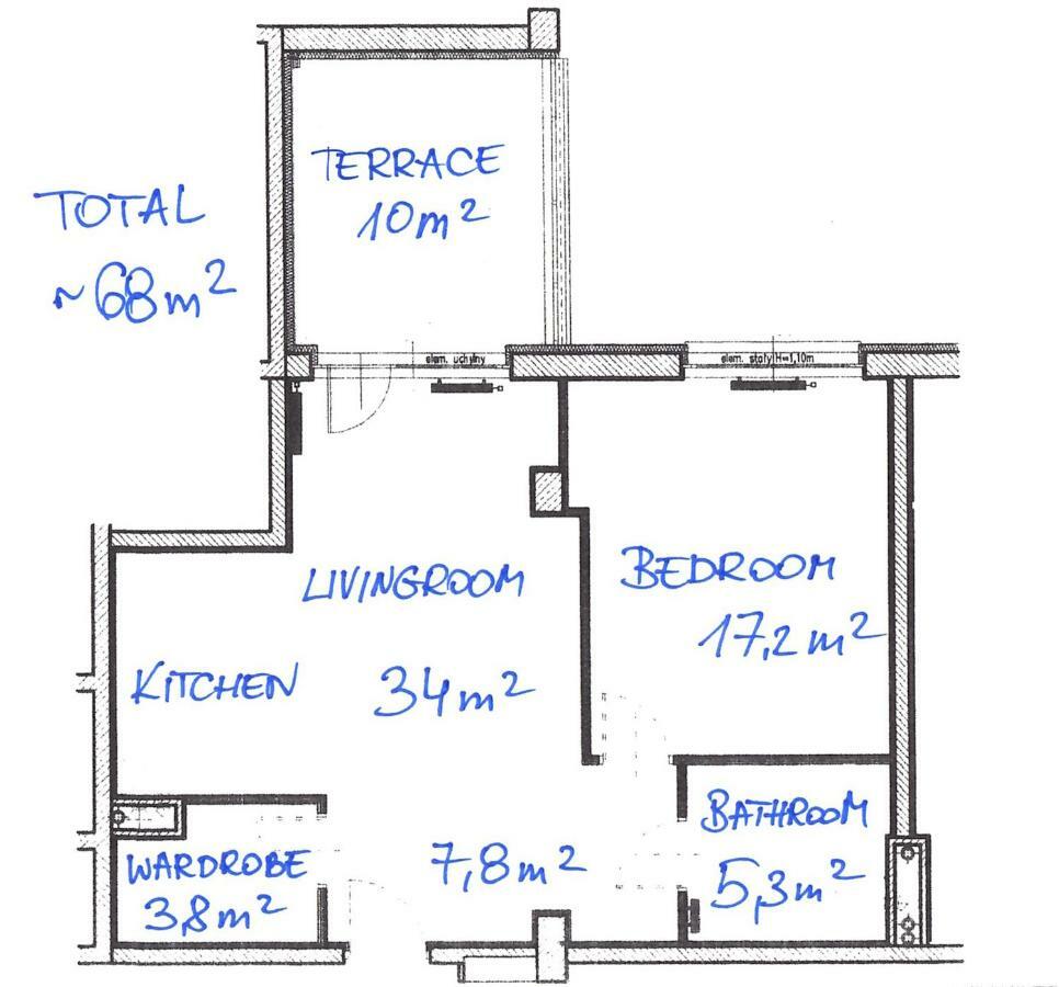 קרקוב Torre Verona Apartment - 70M2, Terrace, Garage מראה חיצוני תמונה